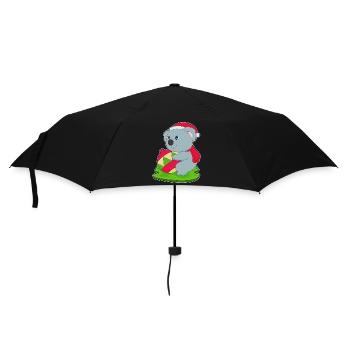 Cloche de Noël Koala - Parapluie standard - noir - Devant