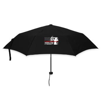 America USA Flag Archery Archery - Umbrella (small) - black - Front
