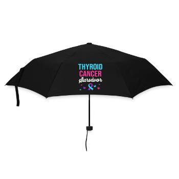 Thyroid cancer - Umbrella (small) - black - Front