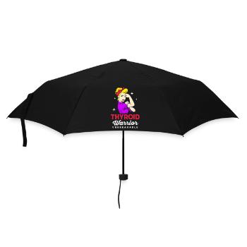 Thyroid cancer - Umbrella (small) - black - Front