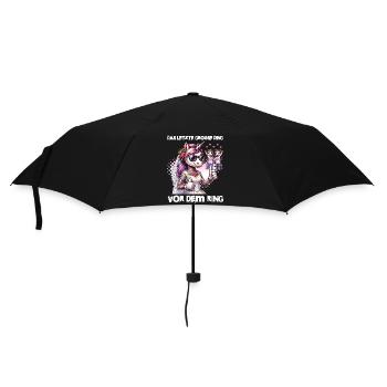Enterrement de vie de garçon Mariée Enterrement de vie de jeune fille Grondement de femmes - Parapluie standard - noir - Devant