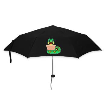 Snake Laptop - Umbrella (small) - black - Front