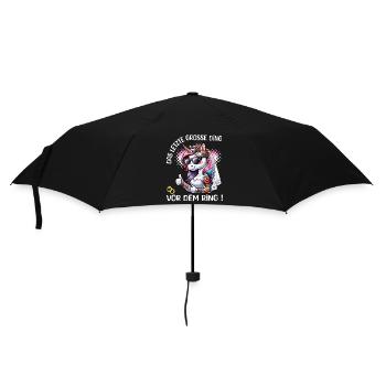 Enterrement de vie de garçon Mariée Enterrement de vie de jeune fille Grondement de femmes - Parapluie standard - noir - Devant