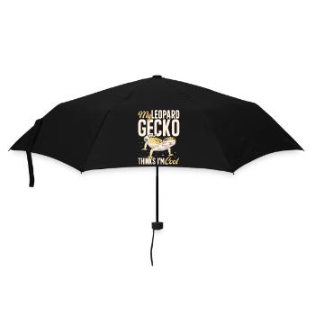 Leopard Gecko Reptile Pet Gecko - Umbrella (small) - black - Front