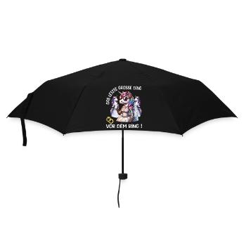 Enterrement de vie de garçon Mariée Enterrement de vie de jeune fille Grondement de femmes - Parapluie standard - noir - Devant
