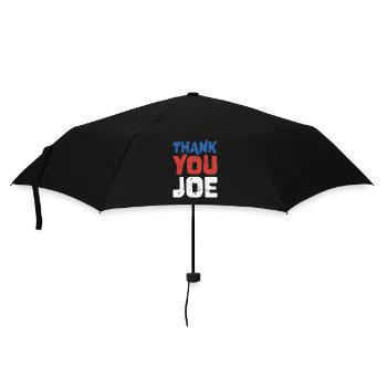 Thank You Joe - Patriotic Democrats Voters - Umbrella (small) - black - Front