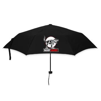 Daddy Saurus T-Rex Dinosaure Hommes Fête des Pères - Parapluie standard - noir - Devant