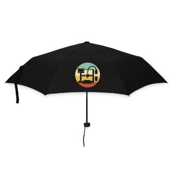 3D Printing - Umbrella (small) - black - Front