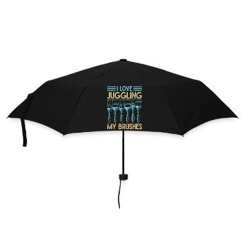 Peintre en bâtiment papa Cadeaux uniques - Parapluie standard - noir - Devant