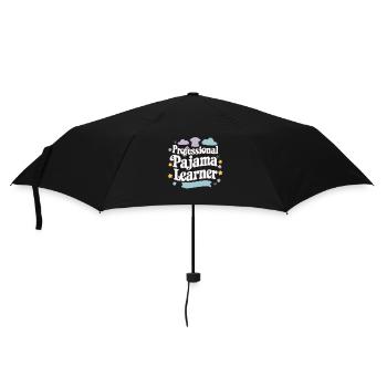 École-maison Maman Papa Vie de famille Parcours communautaire - Parapluie standard - noir - Devant