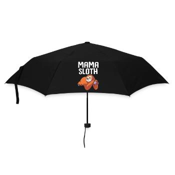 Paresseuse Maman Mère Fête des Mères - Parapluie standard - noir - Devant