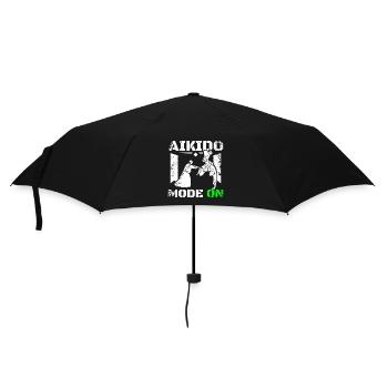 Aikido mode on - Umbrella (small) - black - Front