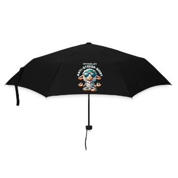 Meditate & Yoga Official Anti Stress - Umbrella (small) - black - Front