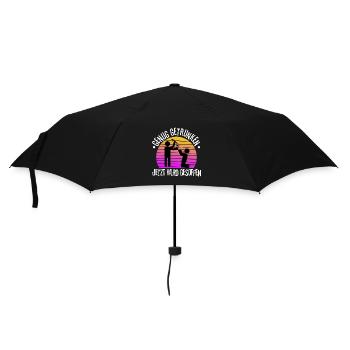 Genug getrunken jetzt wird gesoffen - Regenschirm (klein) - Schwarz - Vorne