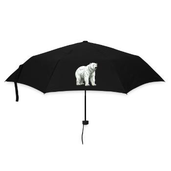 Polar Bear Animal Polar Bear - Umbrella (small) - black - Front