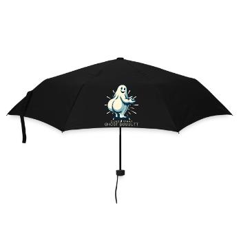 Halloween Costume Ghosts Butt Funny Saying - Umbrella (small) - black - Front