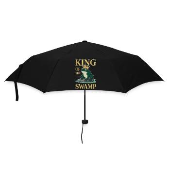 Amphibien-froschjäger-enthusiast, Froschfang - Regenschirm (klein) - Schwarz - Vorne