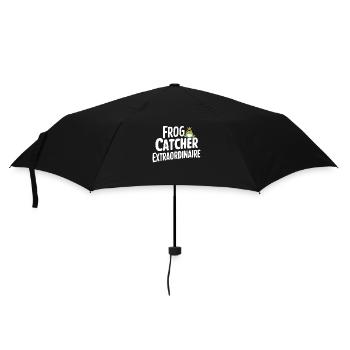 Amphibien-froschjäger-enthusiast, Froschfang - Regenschirm (klein) - Schwarz - Vorne