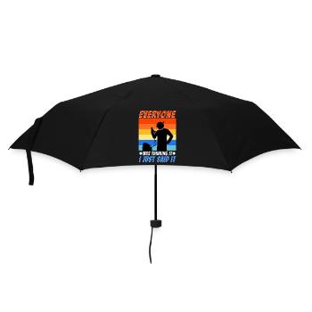 Everyone was thinking it i just said - Regenschirm (klein) - Schwarz - Vorne