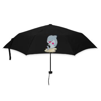 Dolphin lollipop - Umbrella (small) - black - Front