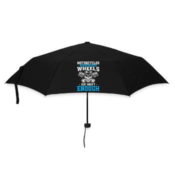 Motorräder: Weil manchmal vier Räder einfach sind - Regenschirm (klein) - Schwarz - Vorne