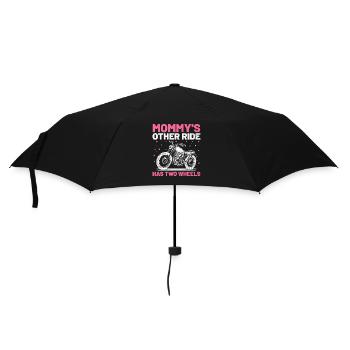 L’autre manège de maman a un moteur de moto à deux roues - Parapluie standard - noir - Devant