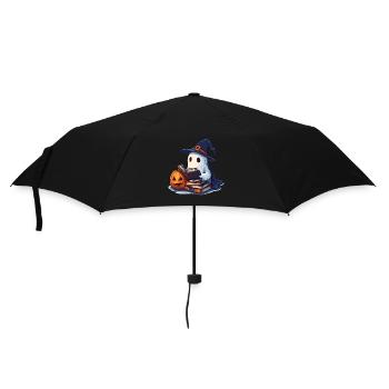 Cadeau d’Halloween Femmes Hommes Enfants Décoration - Parapluie standard - noir - Devant