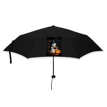 Cadeau d’Halloween Femmes Hommes Enfants Décoration - Parapluie standard - noir - Devant