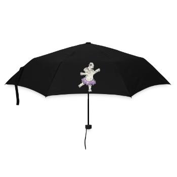 Elephant Ballerina Ballet Dance - Umbrella (small) - black - Front