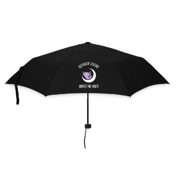 Die Wunder von Heute - Regenschirm (klein) - Schwarz - Vorne