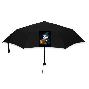 Cadeau d’Halloween Femmes Hommes Enfants Décoration - Parapluie standard - noir - Devant