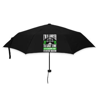 Law Lawyer - Umbrella (small) - black - Front