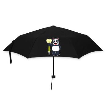Panda Dart Dartpfeil - Umbrella (small) - black - Front