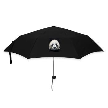 Giant Panda Große Pandas Großer Panda - Regenschirm (klein) - Schwarz - Vorne
