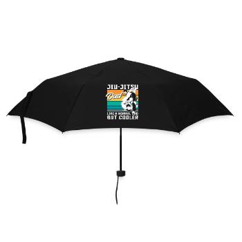 Jiu-Jitsu Dad Like a Normal Dad But Cooler - Umbrella (small) - black - Front
