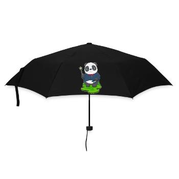 Panda Wizard Wand - Umbrella (small) - black - Front