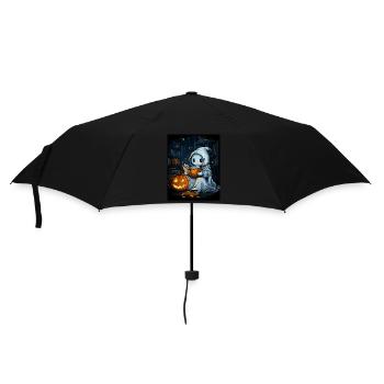 Cadeau d’Halloween Femmes Hommes Enfants Décoration - Parapluie standard - noir - Devant
