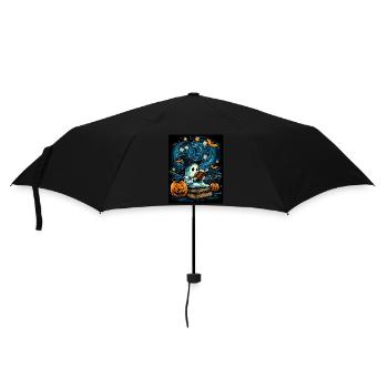 Halloween Geschenk Frauen Geist Männer Kinder Deko - Parapluie standard - noir - Devant