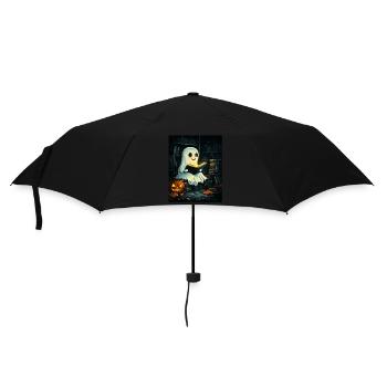 Cadeau d’Halloween Femmes Hommes Enfants Décoration - Parapluie standard - noir - Devant