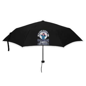 Turn alcohol into a headache - Umbrella (small) - black - Front