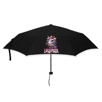 Tracht Damen Outfit Dirndl Ersatz Lausmadl - Umbrella (small) - black - Front