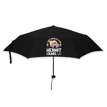J’aime vraiment les bernard-l’ermite, d’OK ? - Parapluie standard - noir - Devant