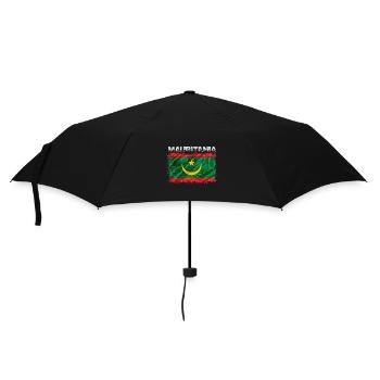 Mauretanien - Regenschirm (klein) - Schwarz - Vorne