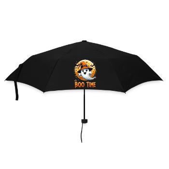 Halloween fantôme fantôme boo temps chapeau de sorcière drôle - Parapluie standard - noir - Devant