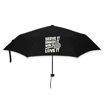 Tennis Power Serve Smash Victory - Parapluie standard - noir - Devant