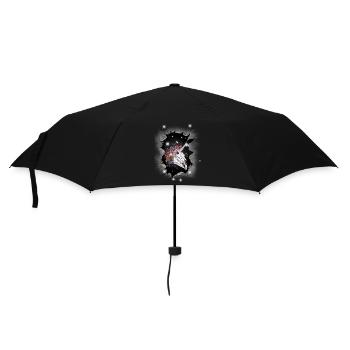 Unicorn Unicorns Halloween Skull - Umbrella (small) - black - Front
