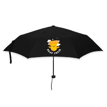 Soap Chick Funny Cartoon Chicken - Umbrella (small) - black - Front