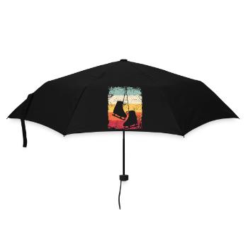 Patinage artistique Patinage artistique Patinage sur glace - Parapluie standard - noir - Devant