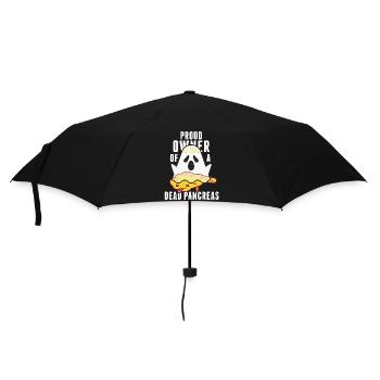 Proud Owner of a Dead and Useless Pancreas - Umbrella (small) - black - Front