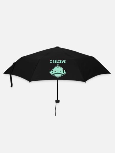 flying saucer - Umbrella (small) - black
